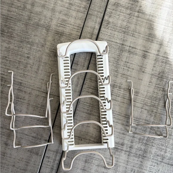 White and Cream Hanger Set- hold rolls of vinyl - Picture 2 of 2